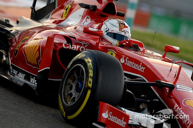 Sebastian Vettel testet auf der Ferrari-Hausstrecke Fiorano