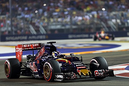 Toro Rosso start Ferrari-motor
