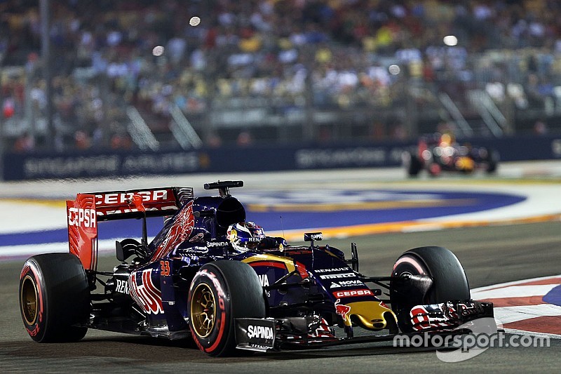 Toro Rosso start Ferrari-motor