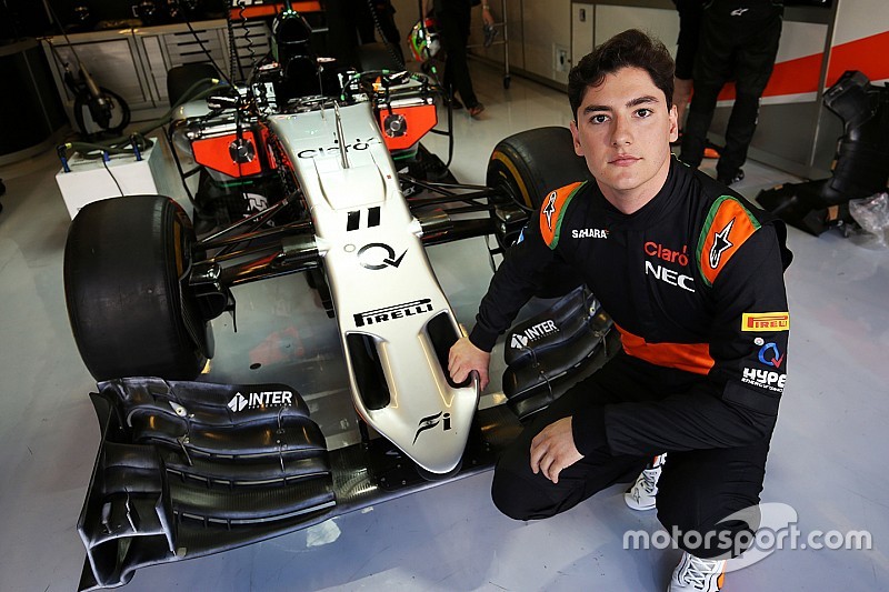 Celis jr. kruipt twee dagen achter het stuur van nieuwe Force India