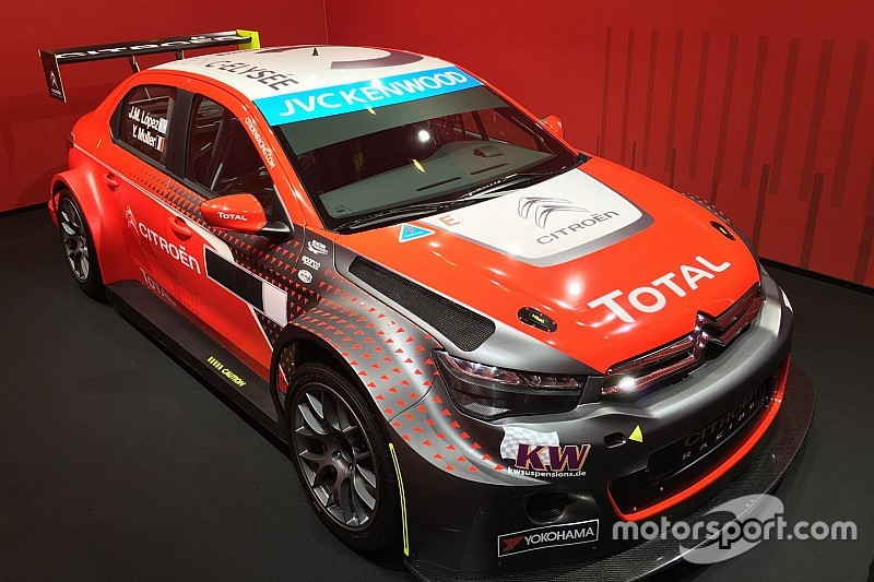 Rot und Grau: Citroën präsentiert neue Farben für die WTCC 2016