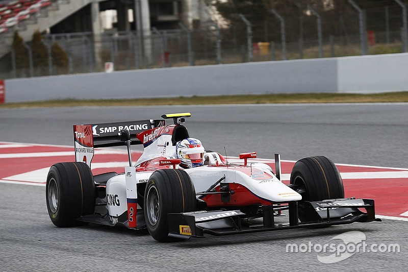 Sirotkin il più rapido nella prima giornata di test GP2 al Montmelo