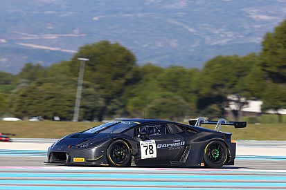 Lamborghini mit Bestzeit bei den Tests der Blancpain-GT-Serie auf dem Circuit Paul Ricard