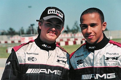 Retro: Toen Hamilton en Rosberg nog vrienden waren