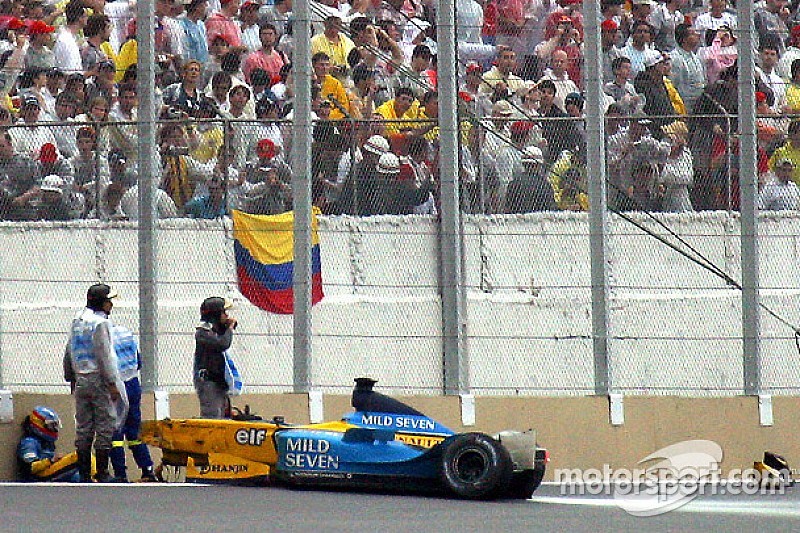 Galería: Accidentes de Fernando Alonso en la F1