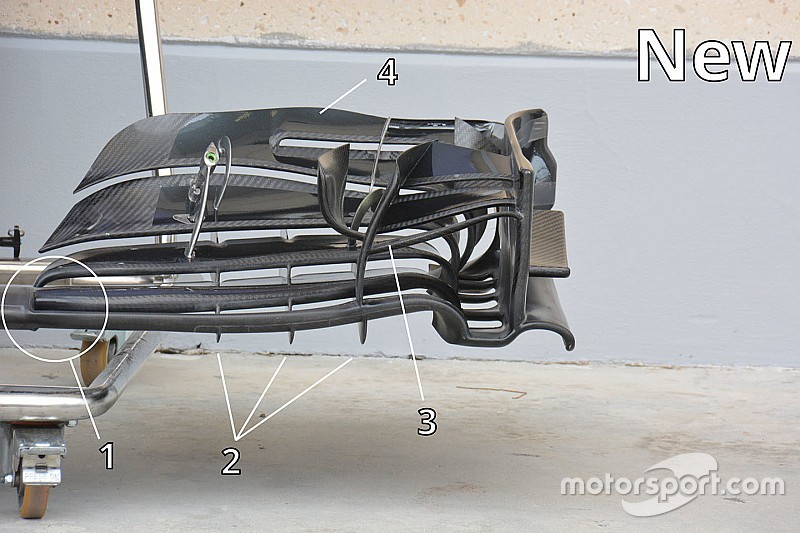 Технический брифинг: переднее крыло McLaren MP4-31