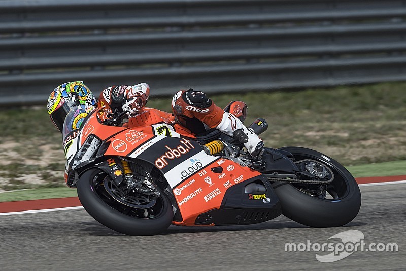 Ducati team, hace el doble en Aragón con Chaz Davies, Davide Giugliano sexto en la segunda Carrera