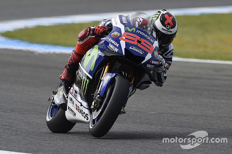 Jerez, Libere 4: Jorge Lorenzo torna a dettare il ritmo. Rossi terzo