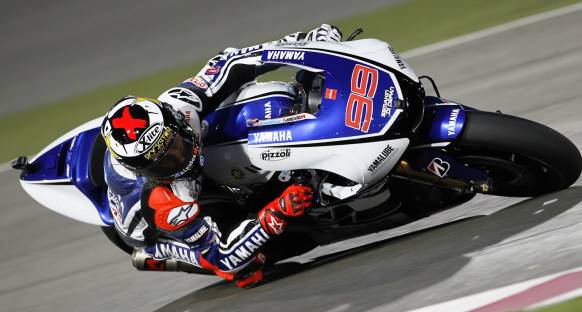 MotoGP Katar'da zirvenin adı Yamaha ve Jorge Lorenzo