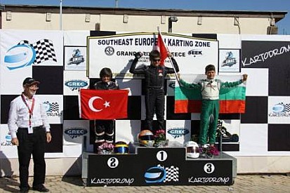 Kartingde Yiğit Çetin Güney Doğu Avrupa Şampiyonu