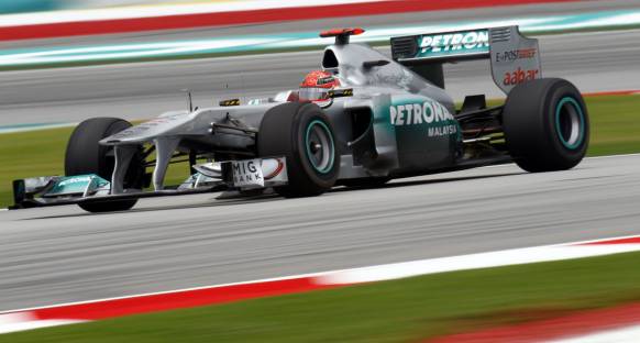 Mercedes sıralama turlarında drs sorunu yaşadı