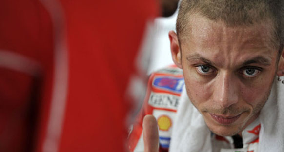 Rossi testlerden üzgün ayrıldı