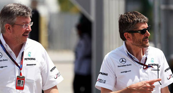 Brawn Mercedes'in formundan rahat