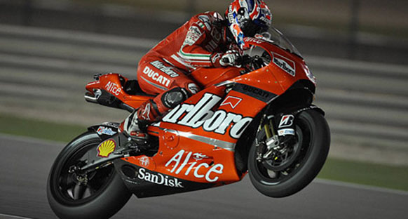 MOTOGP - Stoner, Barselona testlerini zirvede tamamladı