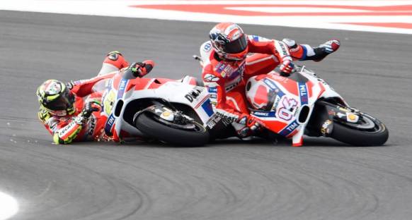 Dovizioso: Iannone'nin kazası kabul edilemez!