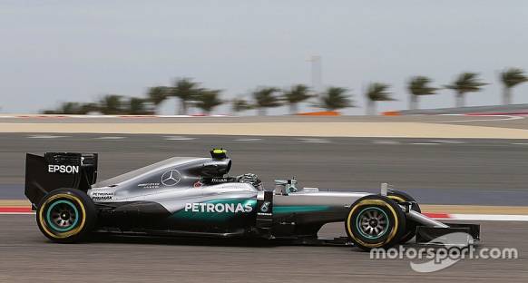 Bahreyn'de ilk antrenmanların en hızlısı Nico Rosberg