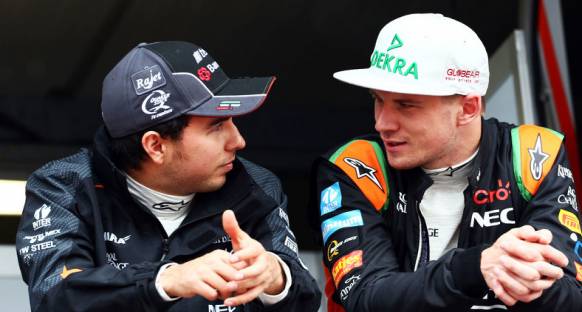 Perez 'Hulkenberg gridin en iyi üç pilotundan biri'