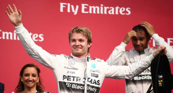 Meksika'da Rosberg Hamilton'a geçilmedi