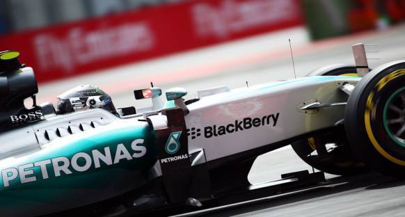 23 yıl sonra Meksika'daki ilk pole pozisyonu Rosberg'in oldu