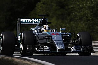 Macaristan'da ilk antrenmanın lideri Hamilton