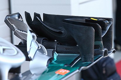 Технический брифинг: переднее антикрыло Mercedes W07