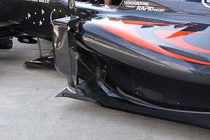 Breve análisis técnico: Desviadores del flujo en el McLaren MP4-31