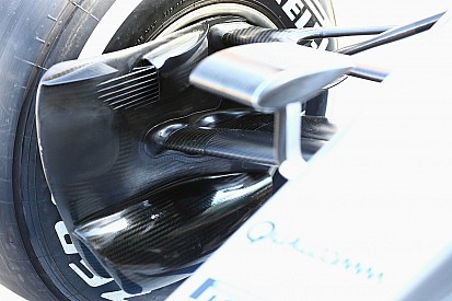 Formel-1-Technik: Veränderte Bremsbelüftung am Mercedes W07