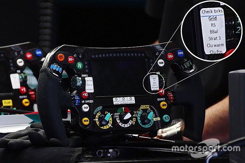 Clamoroso: ecco il manettino che Rosberg non ha selezionato al via!
