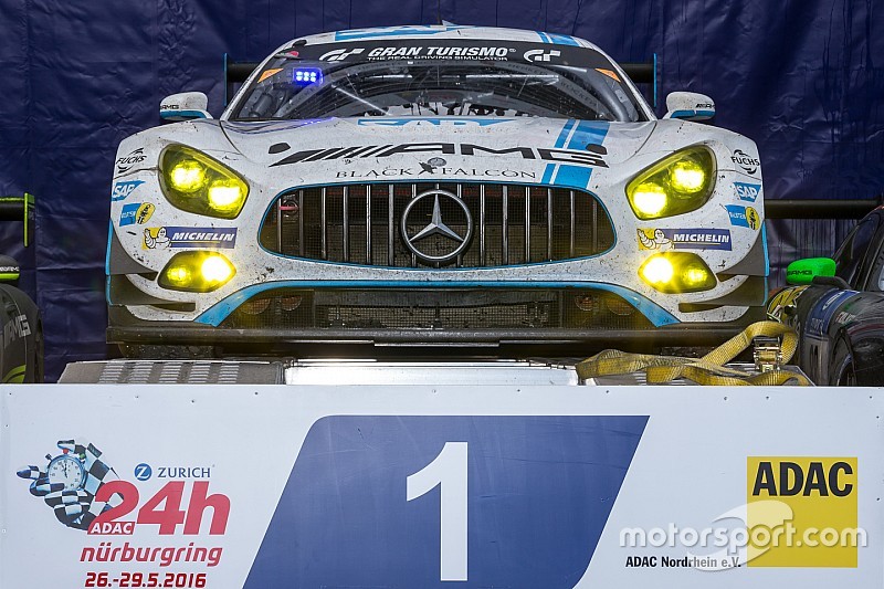 Clamoroso poker della Mercedes alla 24 Ore del Nurburgring!