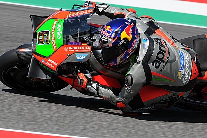 L'Aprilia ha preparato Barcellona con due giorni di test a Misano