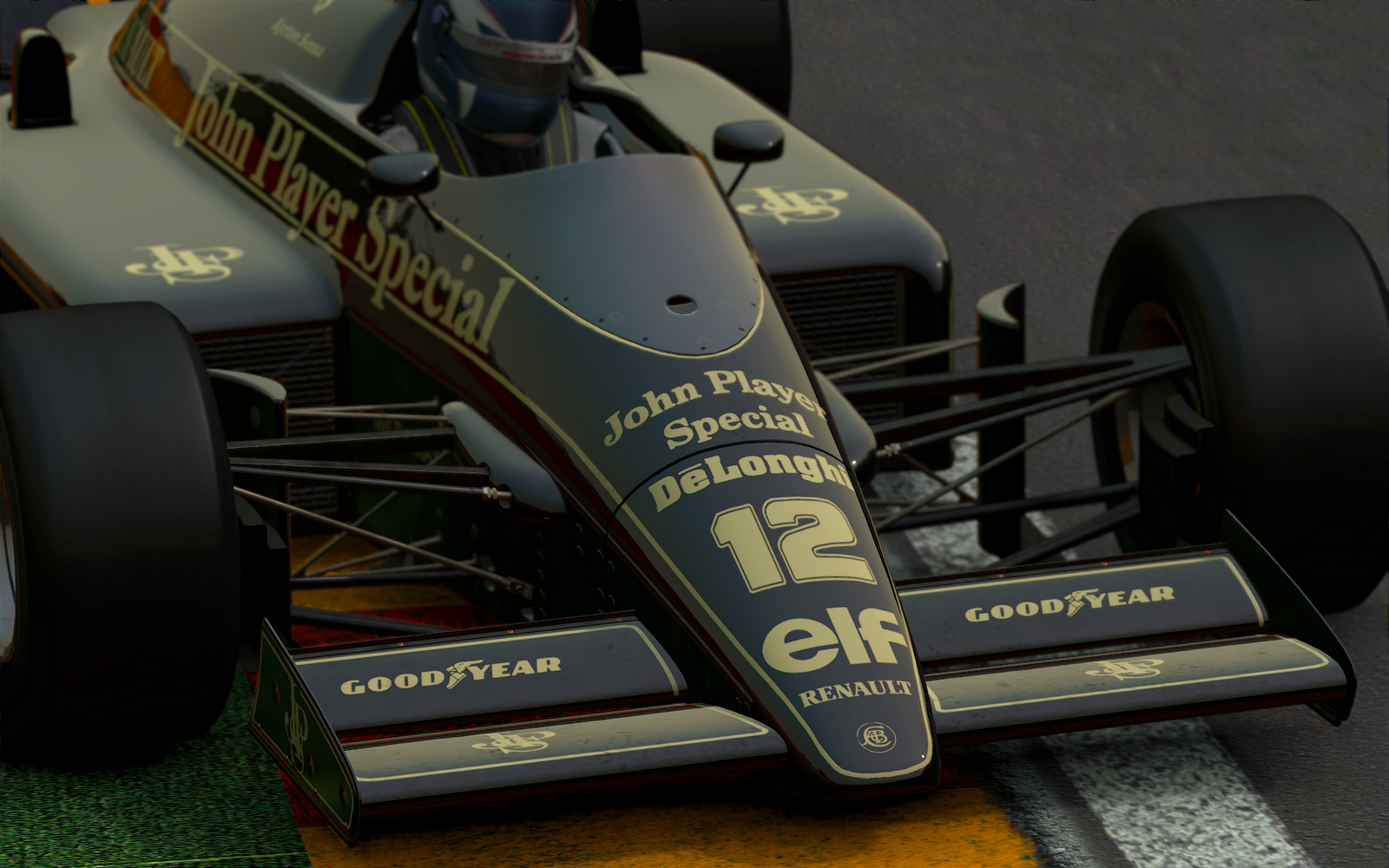 Project CARS: A legendás Lotus 98T Renault Turbo Spa-ban