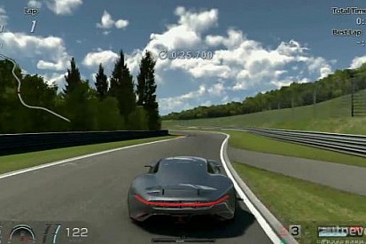 Így repeszt a brutális AMG Vision Gran Turismo a Nordschleife versenypályán