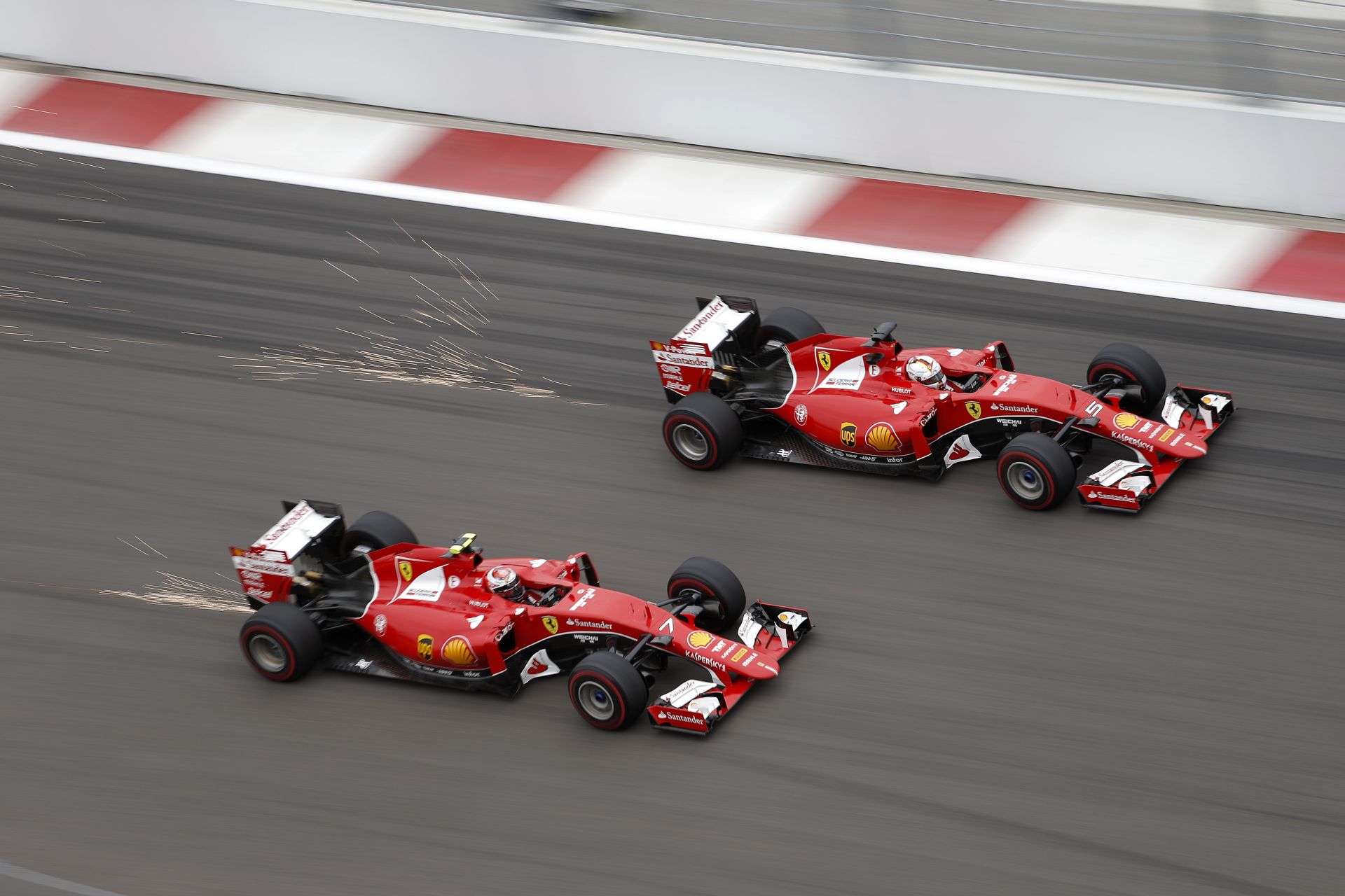 Raikkönen újabb parádés rádióbeszélgetése a Ferrarival: Orosz Nagydíj