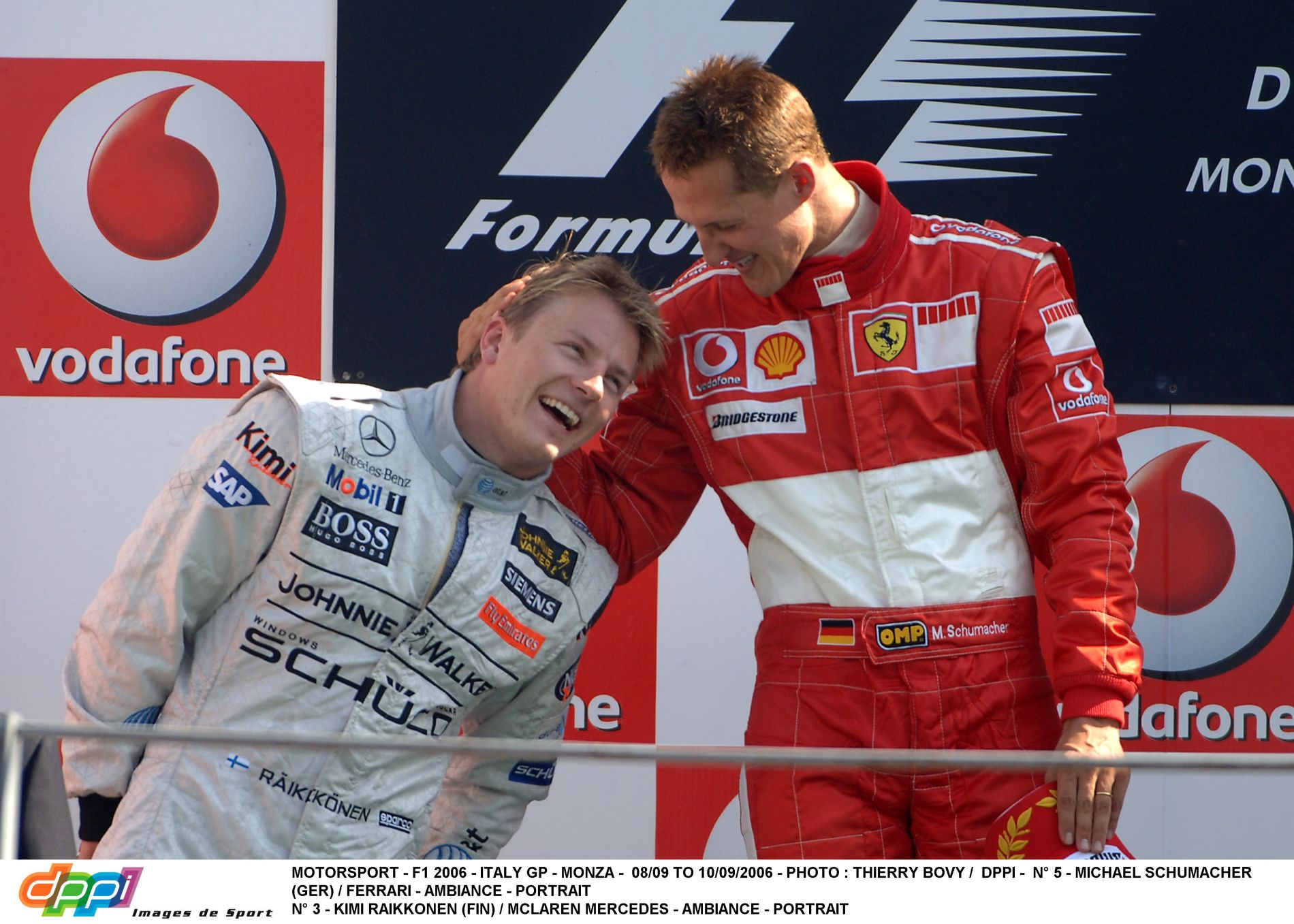 Ha Raikkonen nyer, tudod, nem fog megőrülni, míg Schumachert mindig jó volt fotózni