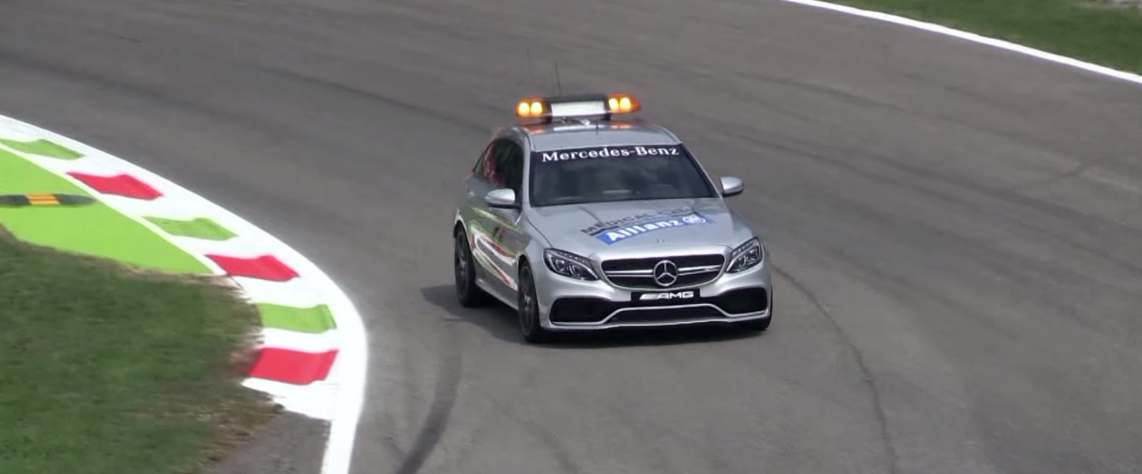 Így aláz az F1-es orvosi autó Monzában: a hét egyik legjobb felvétele