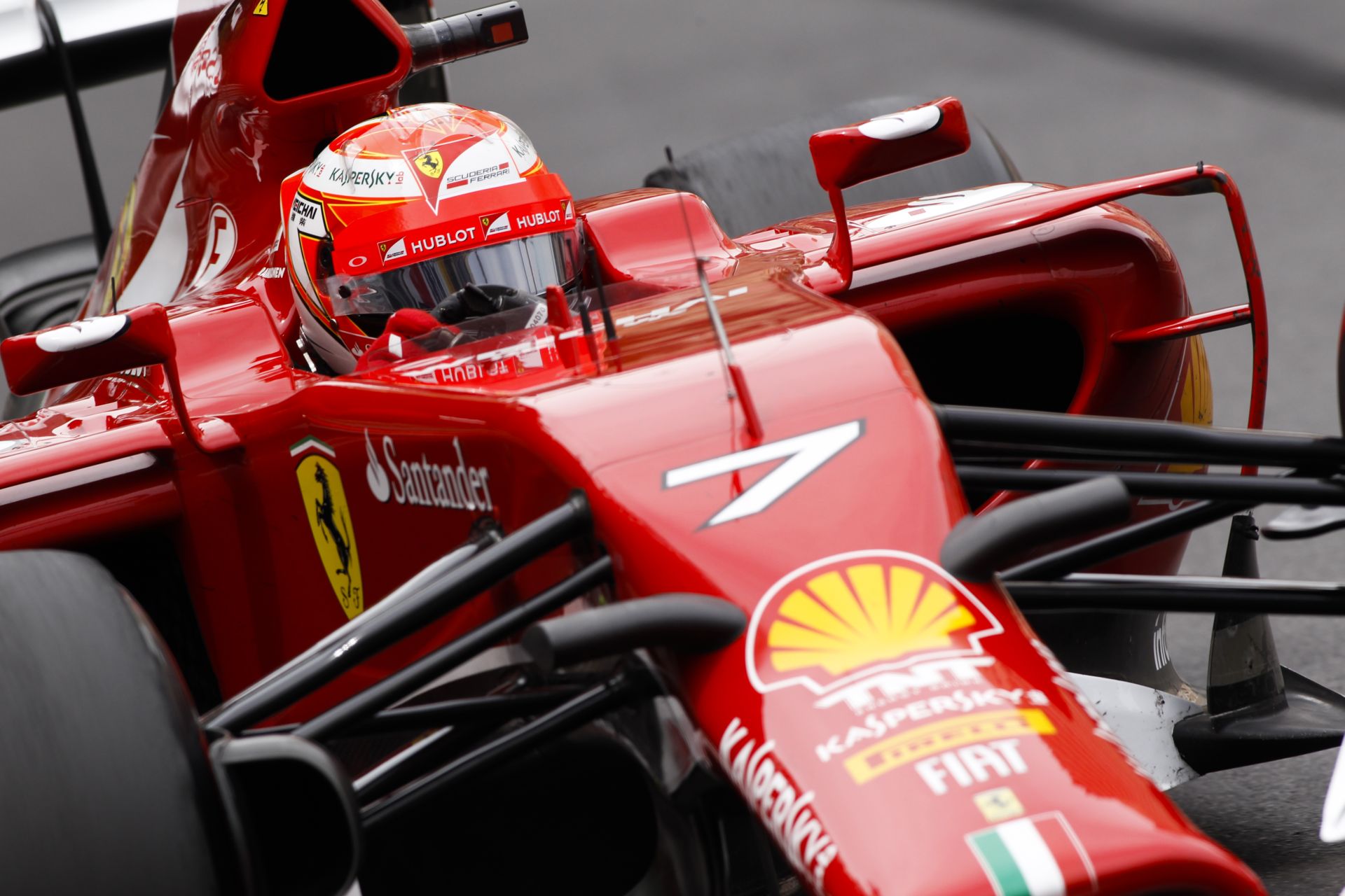 Raikkönen 2015-ben is a Ferrarival versenyezne a Forma-1-ben