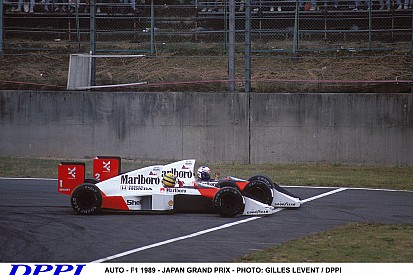 Ayrton Senna és Alain Prost legendás ütközése – 1989