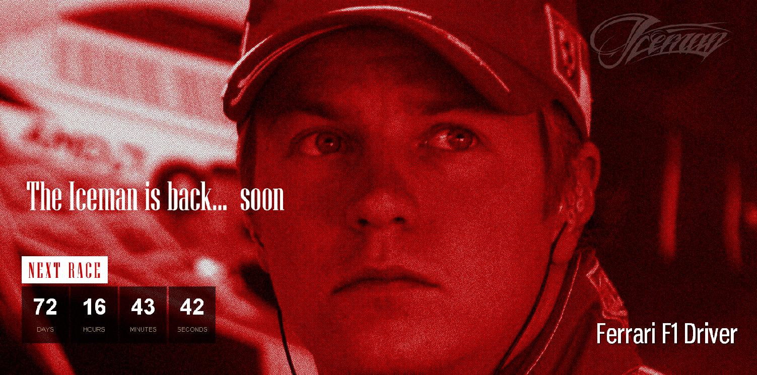 Ilyen hangja van az új Ferrarinak: Raikkönen kigurul a bokszból