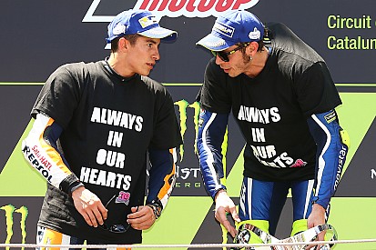 Marquez: "L'unica rivalità con Valentino è in pista"