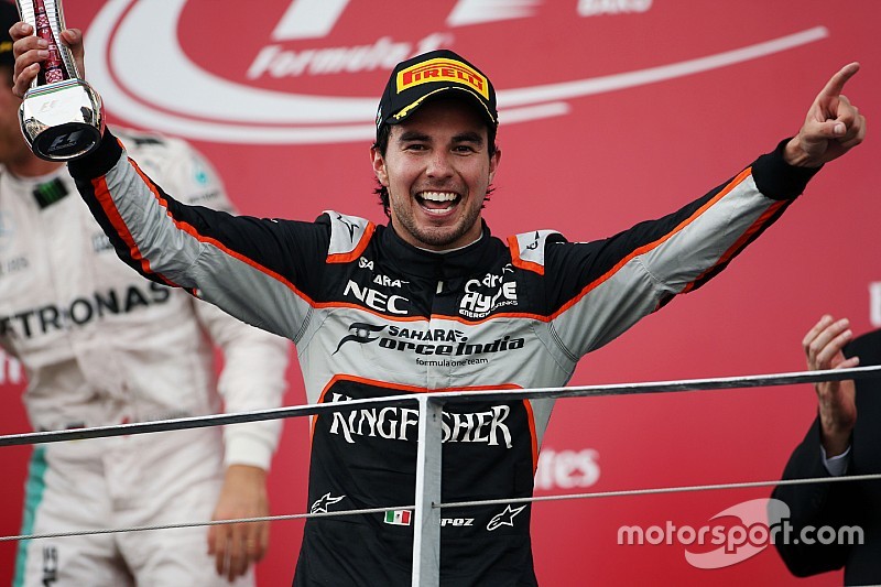 Checo Pérez, Piloto del día en el GP de Bakú