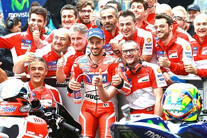 Dovizioso: “En carrera nos sigue faltando algo”
