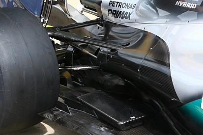 Mercedes: cofano più stretto e bracci delle sospensioni rinforzati