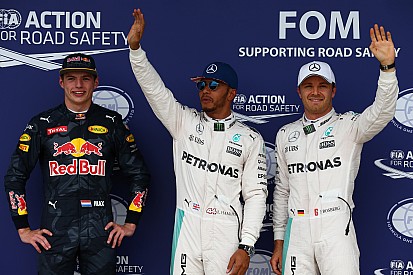 Verstappen ijzersterk derde in kwalificatie Engeland, Hamilton op pole