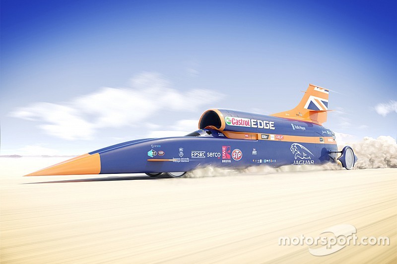 Auf Rekordjagd: Bloodhound SSC soll über 1.300 km/h erreichen
