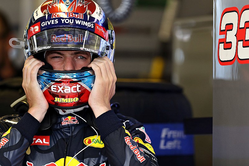 Button over Verstappen: