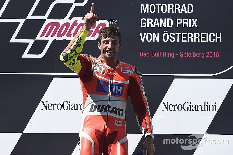Iannone nella storia Ducati: è il quarto a vincere in MotoGP