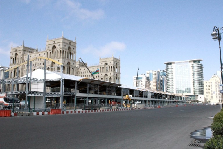Egyre inkább formát ölt az új F1-es pálya