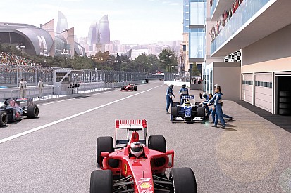 Újabb képek Bakuból: itt mégis hogyan fognak elférni az F1-es autók?