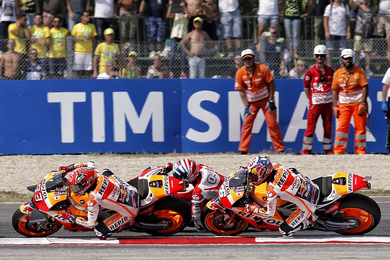 Marquez weer naast het podium: