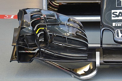 Tech update: McLaren voorvleugel